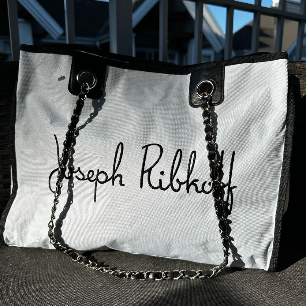 Joseph Ribkoff Monochrome Chain Tote